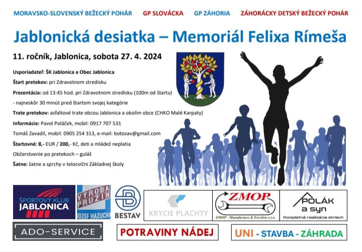 Jablonická desiatka 2024