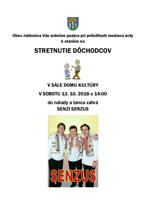 stretnutie dôchodcov 2018