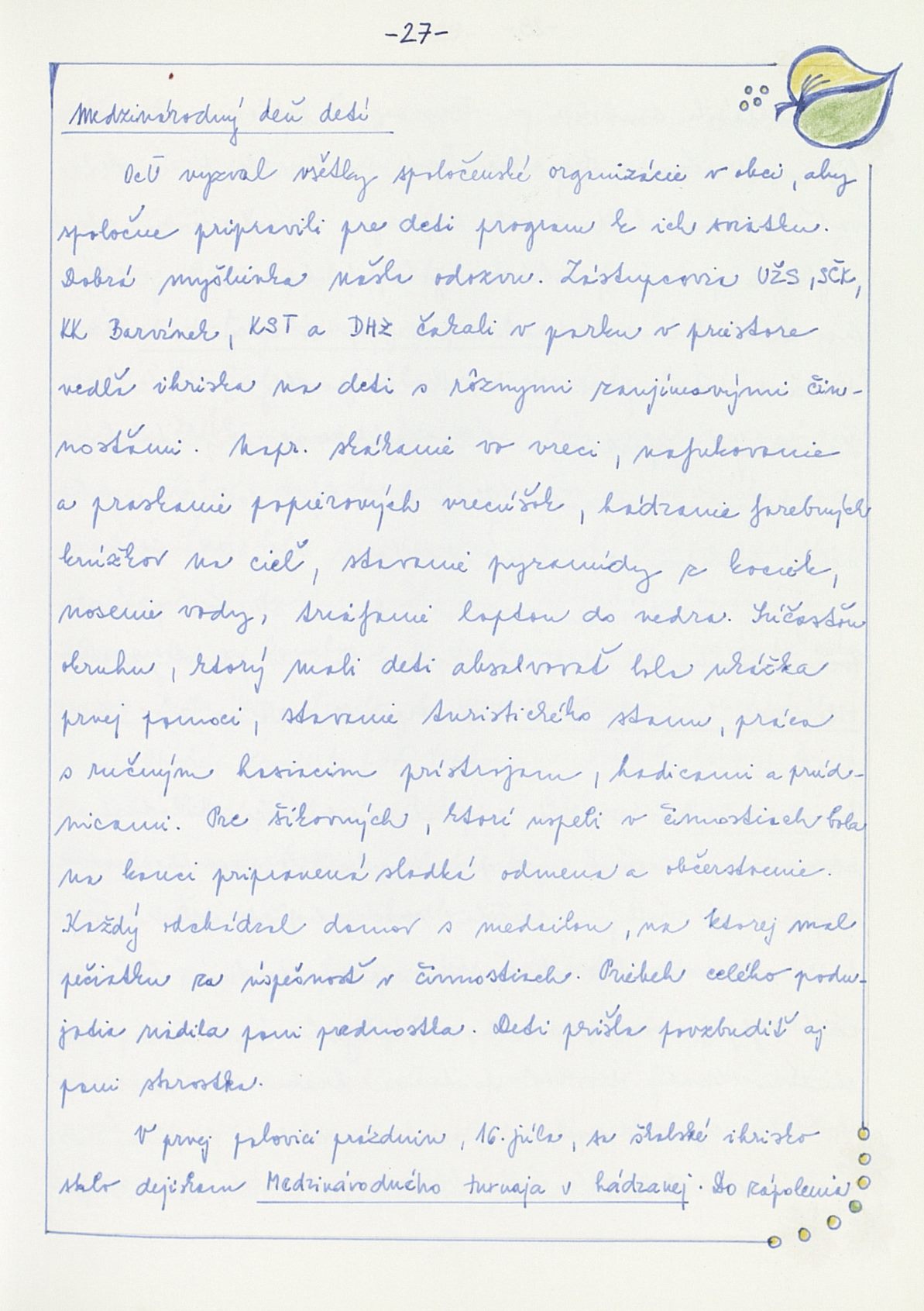 Page Background